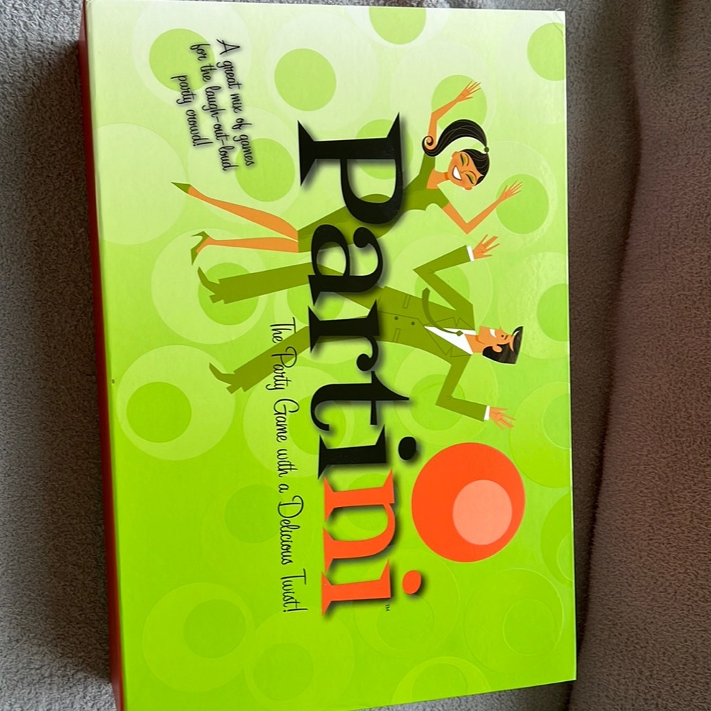 Partini game. Opened, never used